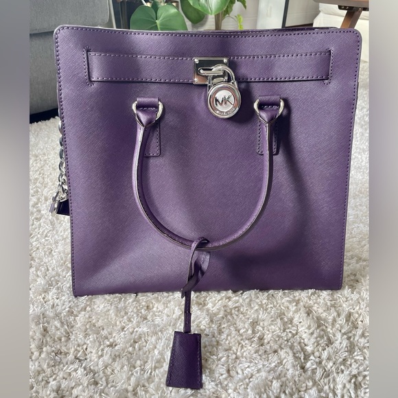 Michael Kors Handbags - Michael Kors Studio Hamilton Large East West Satchel